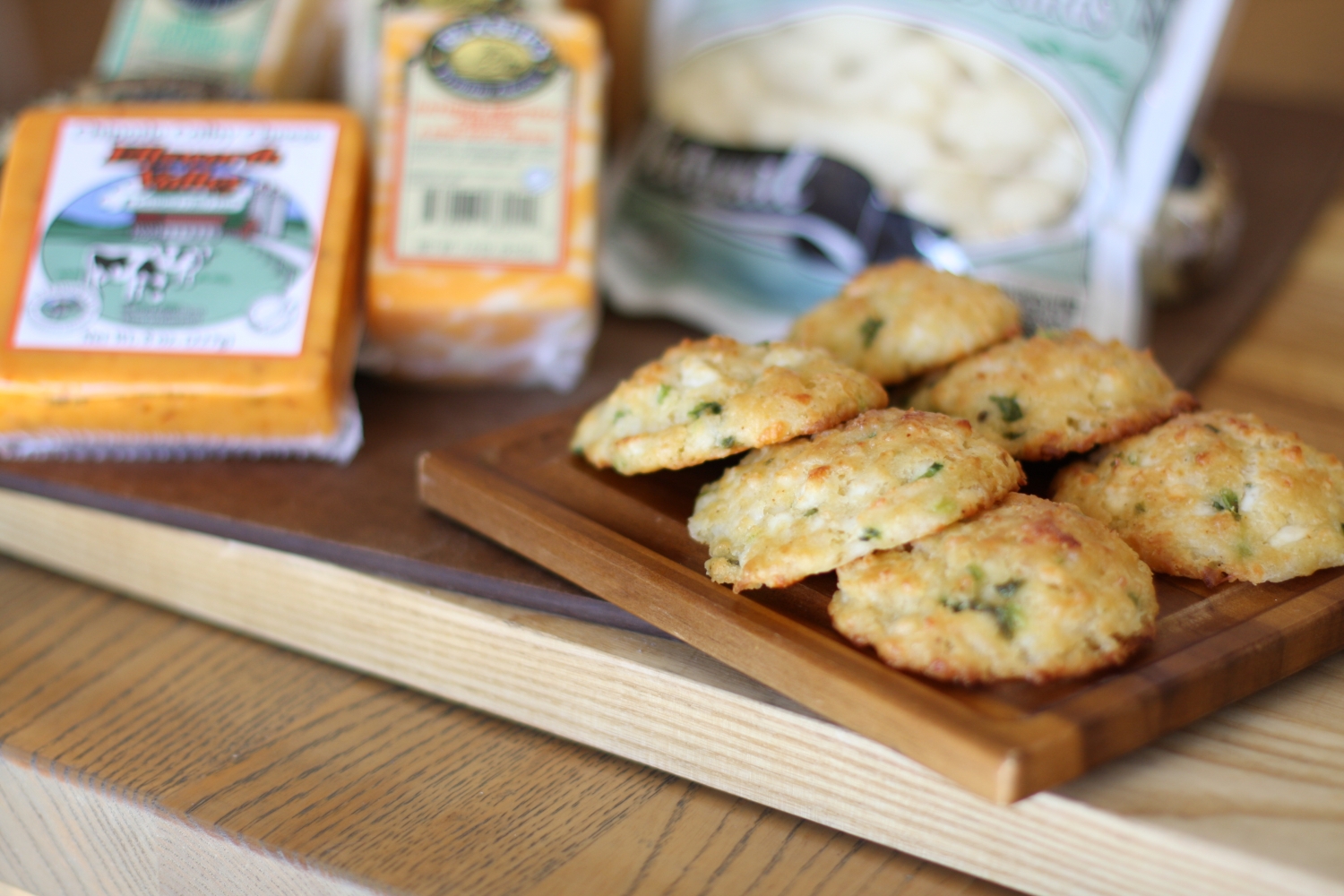 Cheese Curd and Jalapeño Drop Biscuits Ellsworth Cooperative Creamery