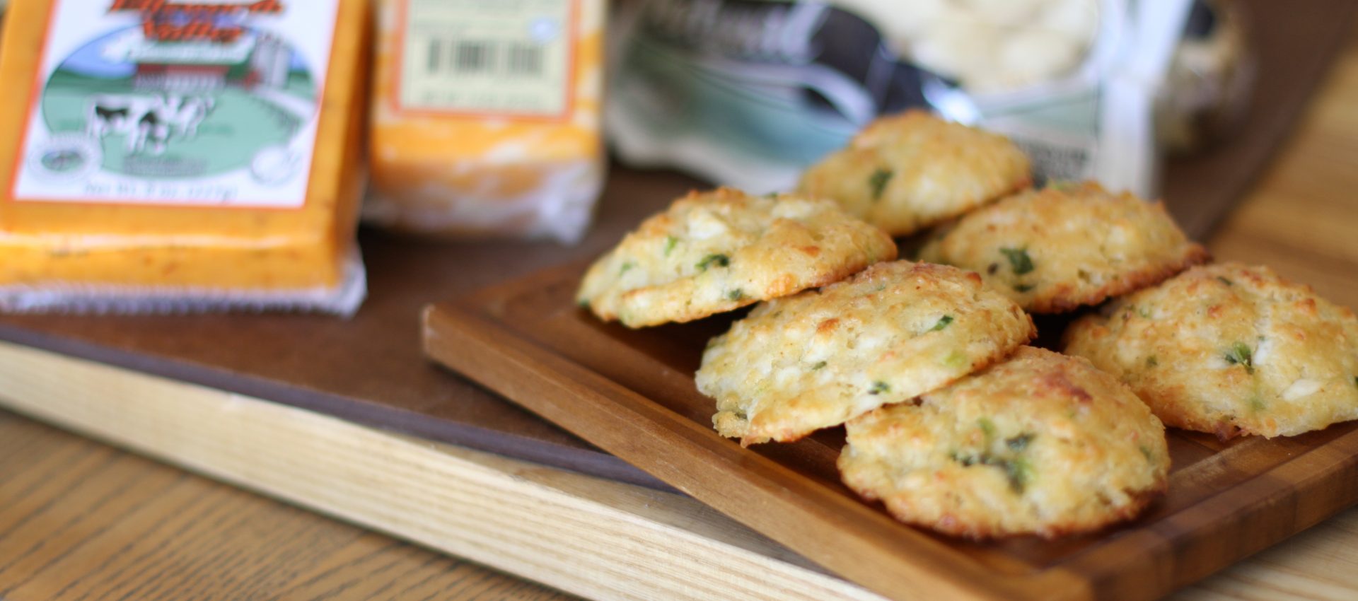 Cheese Curd and Jalapeño Drop Biscuits Ellsworth Cooperative Creamery
