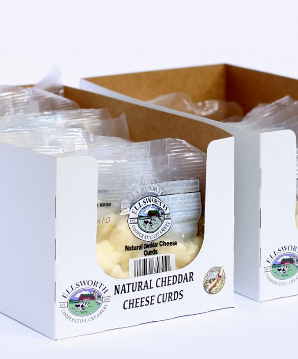 2 oz Natural Cheese Curds Ellsworth Cooperative Creamery