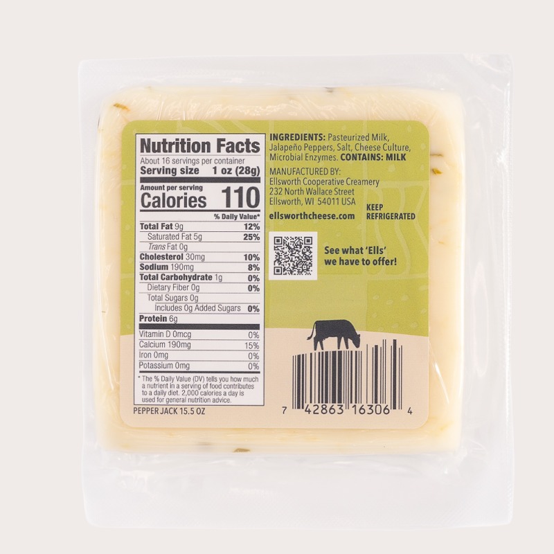 15.5 oz Pepper Jack Cheese - Image 2
