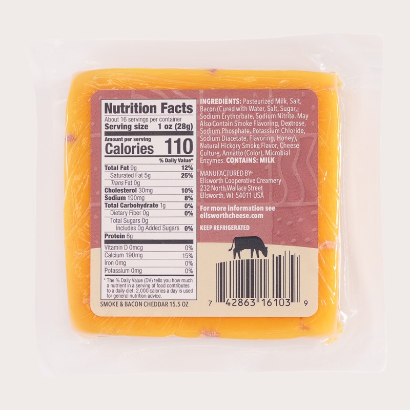 15.5 oz Smoke & Bacon Cheese - Image 2