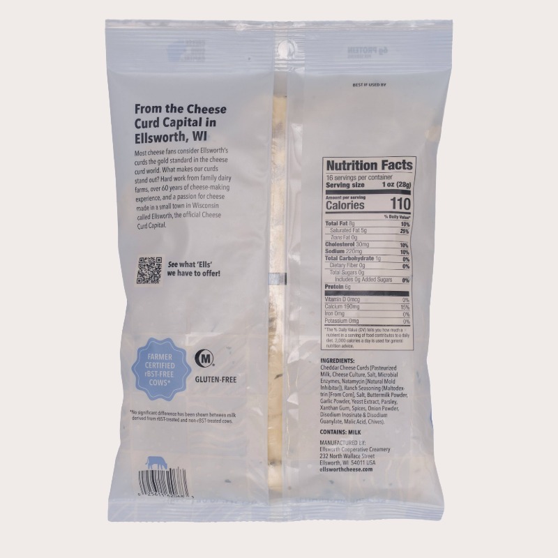 16 oz Ranch Cheddar Cheese Curds - Image 2