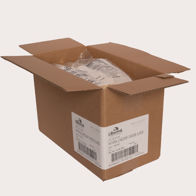 2 oz Natural Cheddar Cheese Curds (24 Pack) - Image 3
