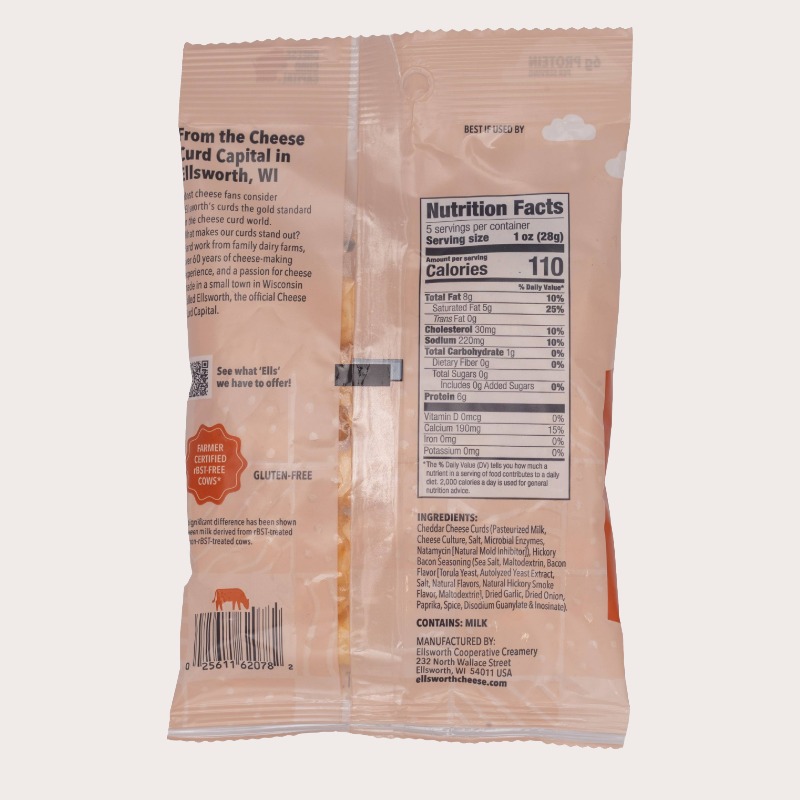 5 oz Hickory Bacon Cheddar Cheese Curds - Image 2