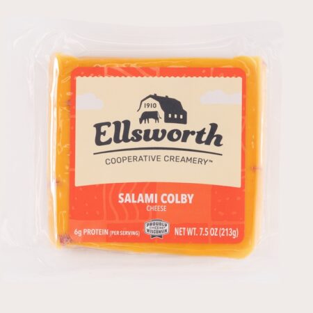 7.5 oz  Salami Colby Cheese