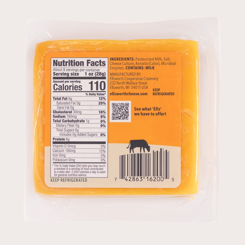7.5 oz Colby Cheese - Image 2