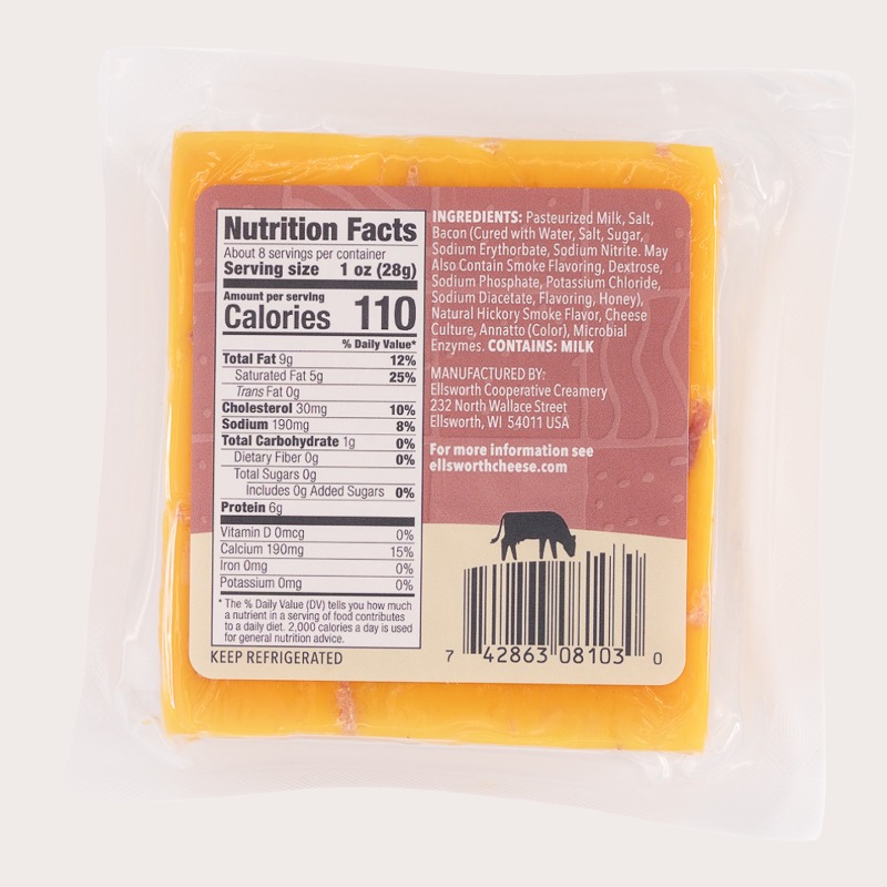 7.5 oz Smoke and Bacon Cheddar - Image 2