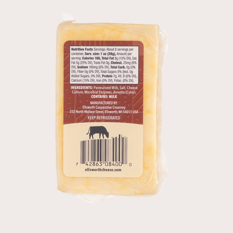 7.5 oz Natural Muenster Cheese - Image 2
