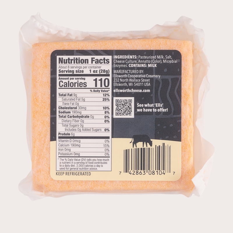 7.5 oz Extra Sharp Cheddar Cheese - Image 2