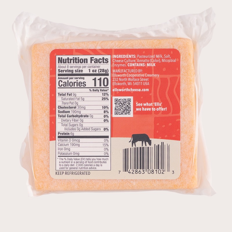 7.5 oz Sharp Cheddar Cheese - Image 2