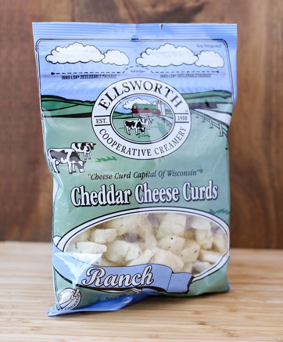 16 oz. Ranch Flavor Natural Cheddar Cheese Curds Ellsworth
