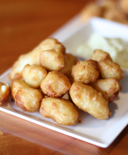 2.5 lb. Beer Battered White Cheddar Cheese Curds