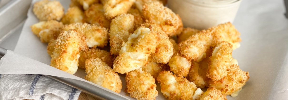 Air Fryer Cheese Curds