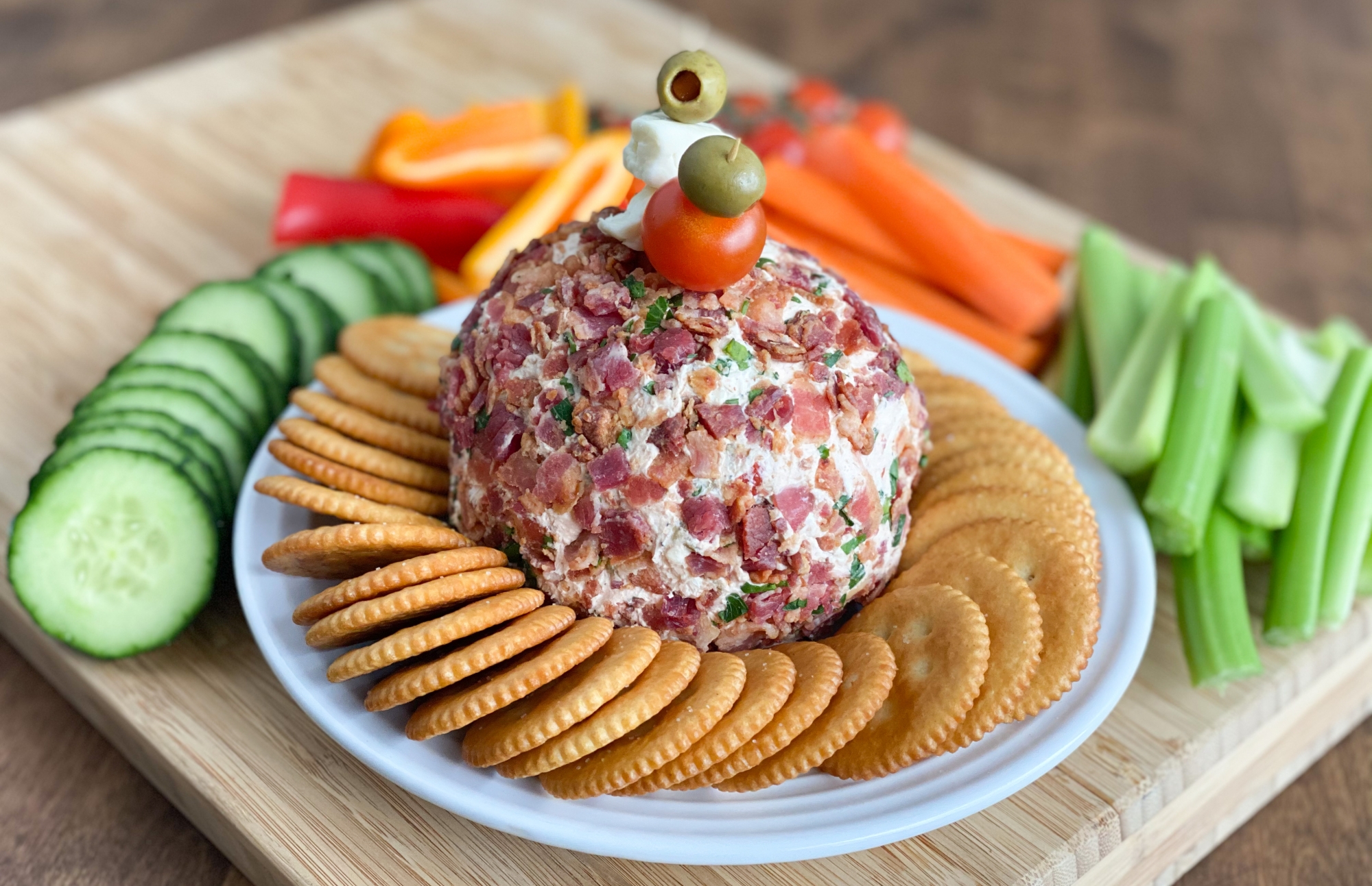 Bloody Mary Cheese Ball