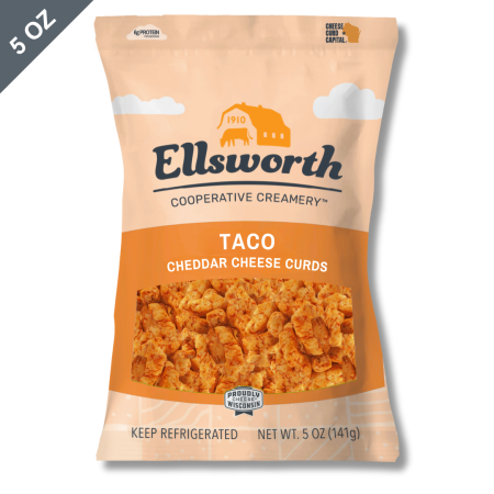 5 oz Taco Cheese Curds