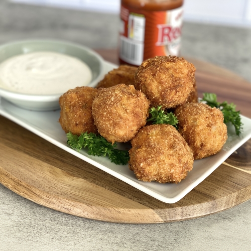 Buffalo Chicken Cheese Balls Ellsworth Cooperative Creamery