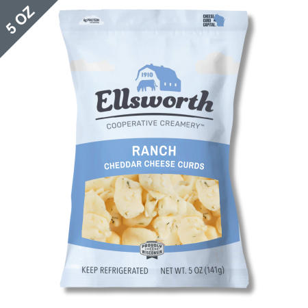 5 oz Ranch Flavor Natural Cheddar Cheese Curds