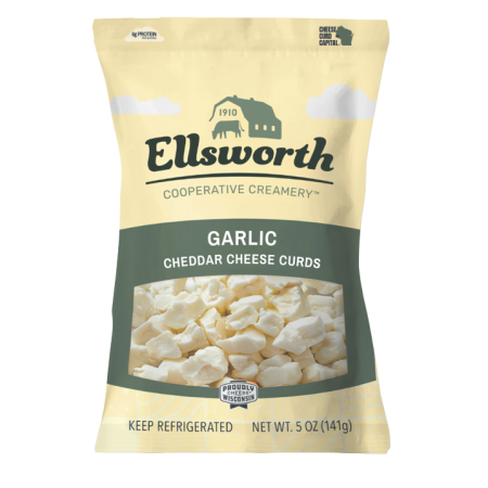 16 oz. Garlic Flavor Natural Cheddar Cheese Curds